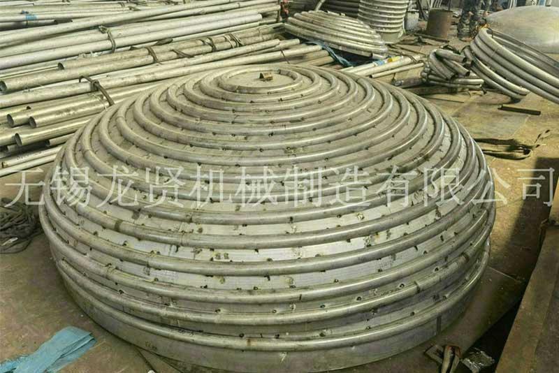 封頭盤管防攀管如何安裝？