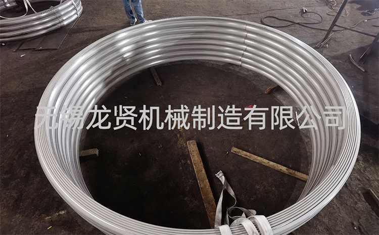 半圓管子怎么對接的？