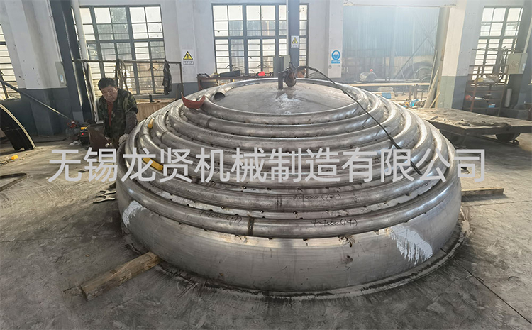 封頭盤管的加工具體流程